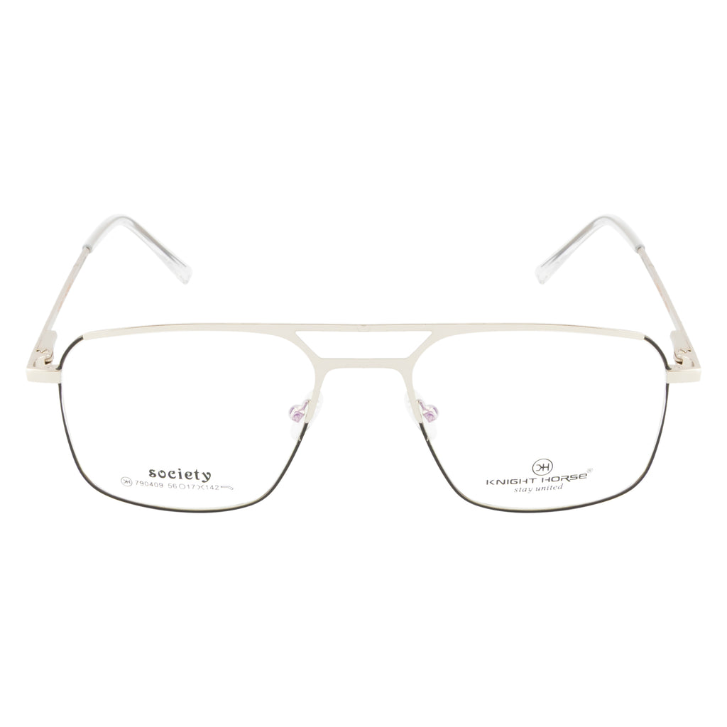 Eyeglass Frame for Men | Double Bridge | Flexible Temples