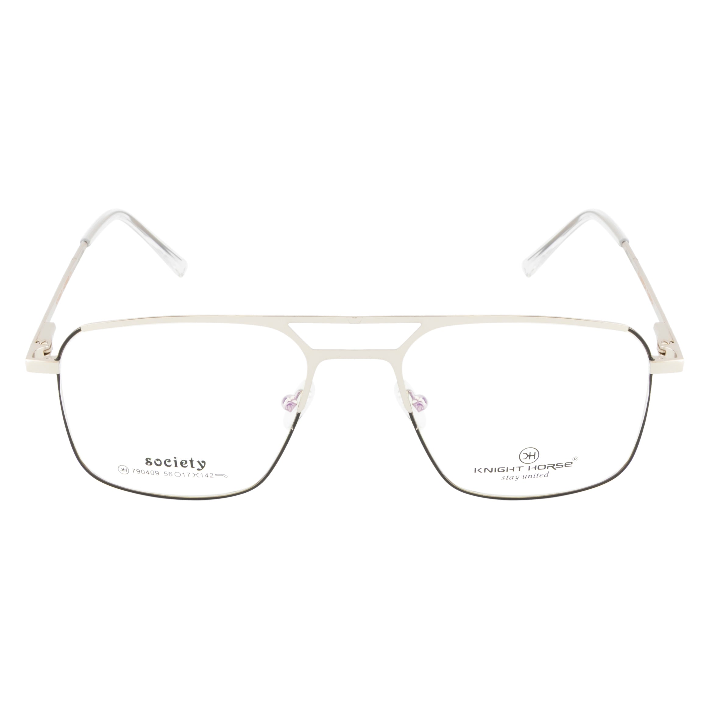 Eyeglass Frame for Men | Double Bridge | Flexible Temples