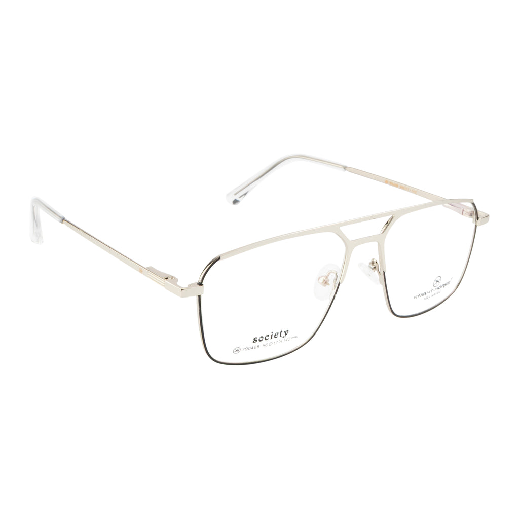 Eyeglass Frame for Men | Double Bridge | Flexible Temples