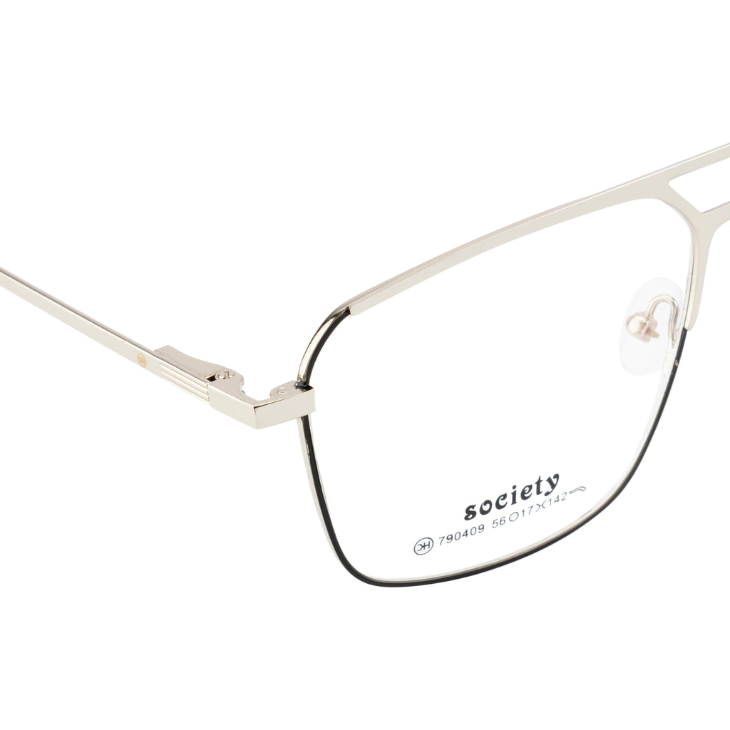 Eyeglass Frame for Men | Double Bridge | Flexible Temples