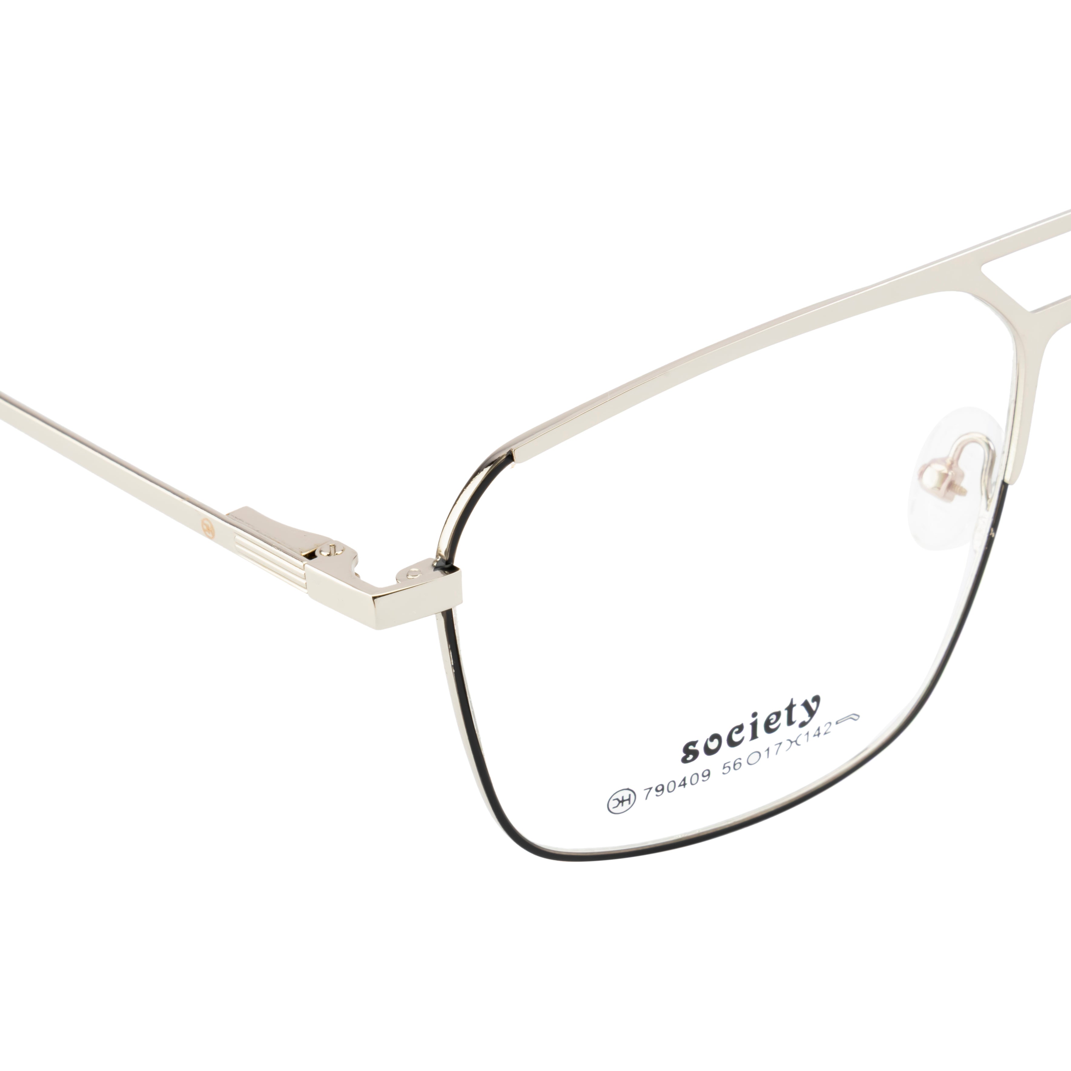 Eyeglass Frame for Men | Double Bridge | Flexible Temples
