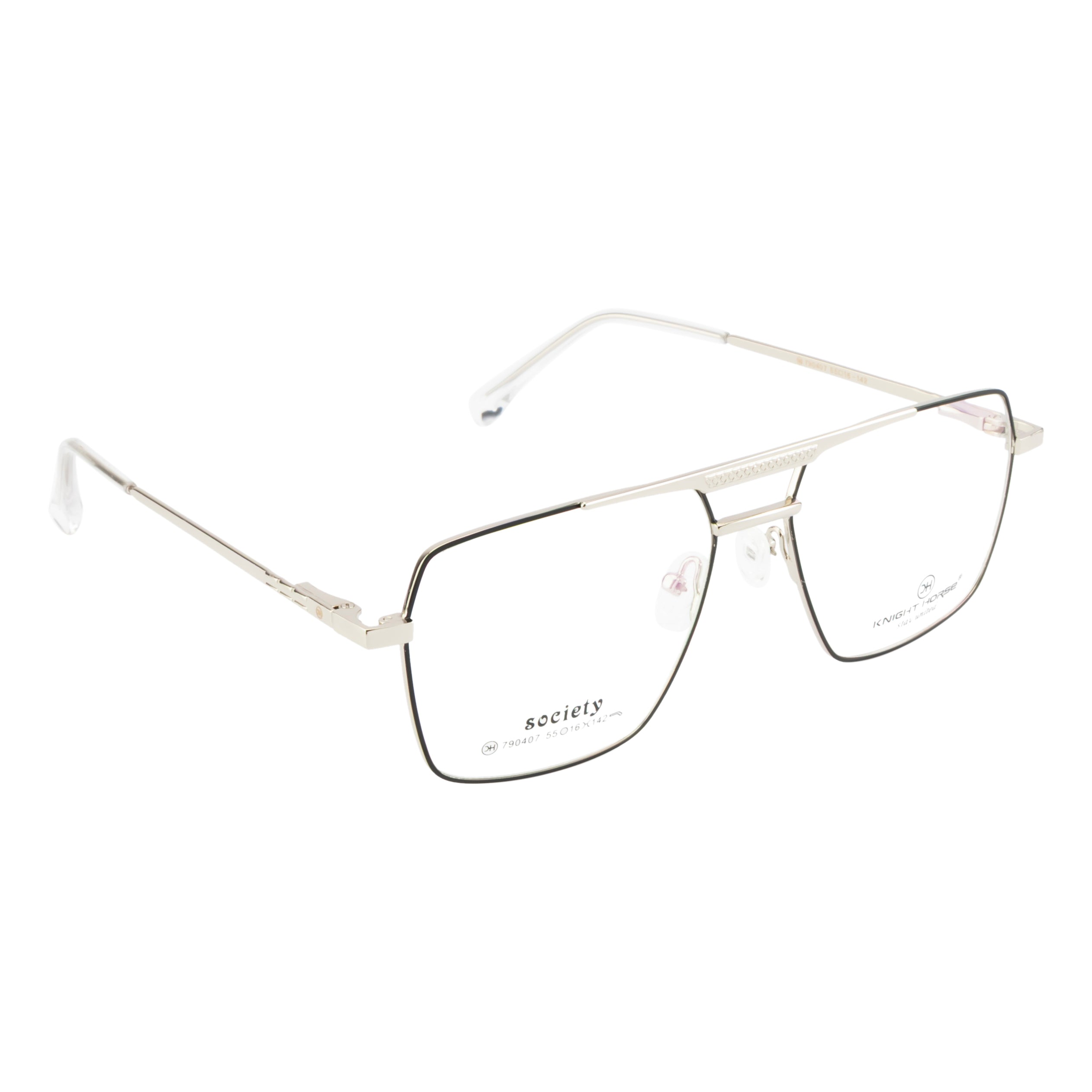 Premium Men's Eyewear Frame | Sleek Double Bar Look