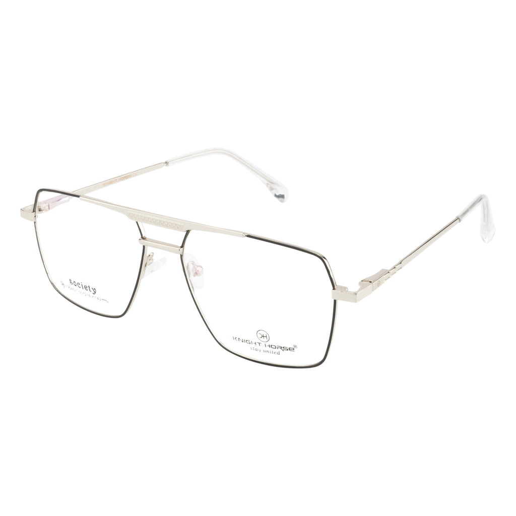 Premium Men's Eyewear Frame | Sleek Double Bar Look