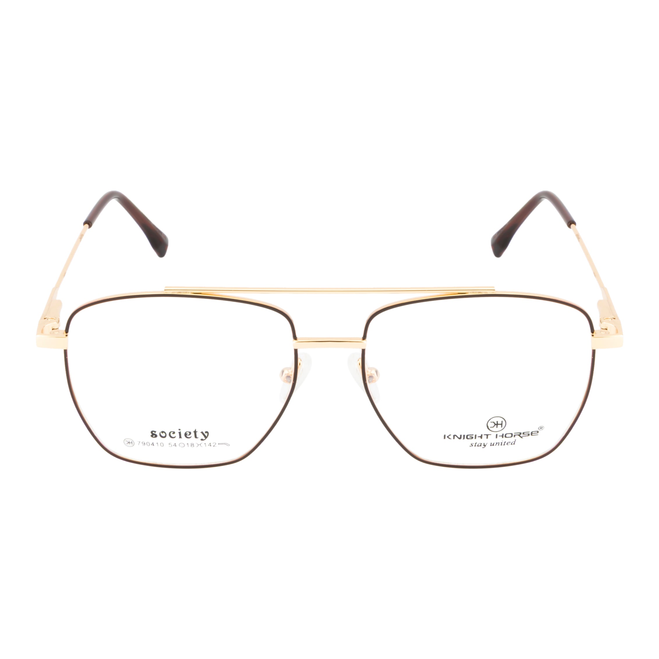 Men's Stylish Double Bar Eyewear Frame