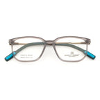 Trendy Eyewear Frame – Unique Two-Tone Design with Spring Hinges