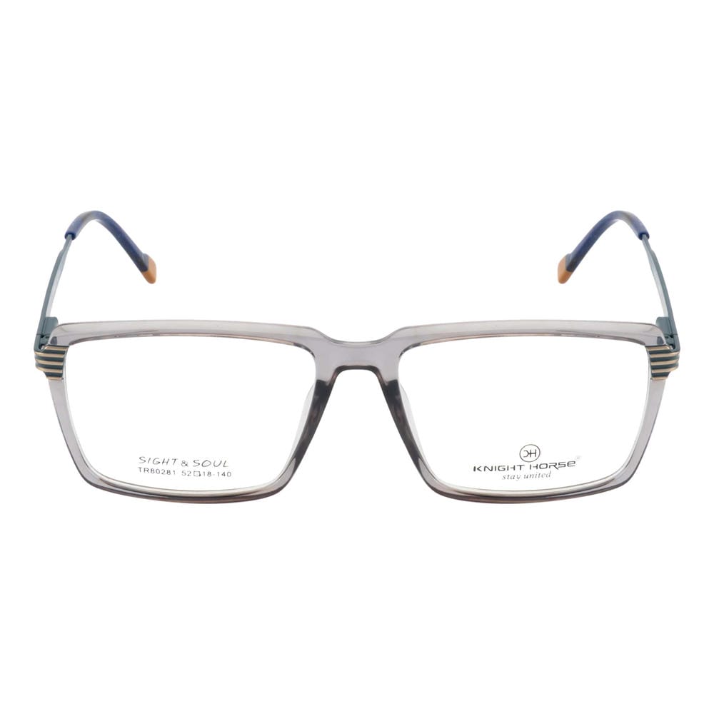 Premium Eyeglass Frame – Dual-Tone with Designer Sides