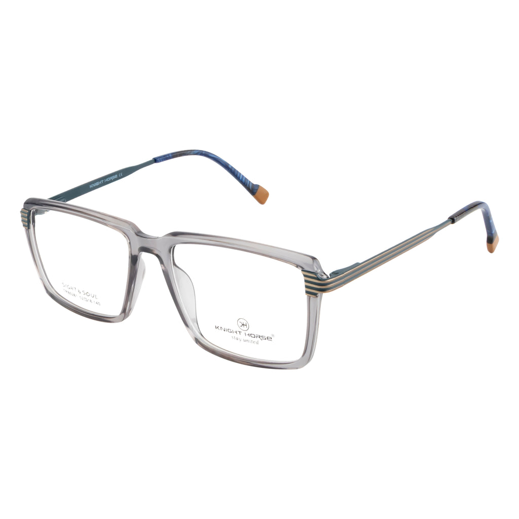 Premium Eyeglass Frame – Dual-Tone with Designer Sides