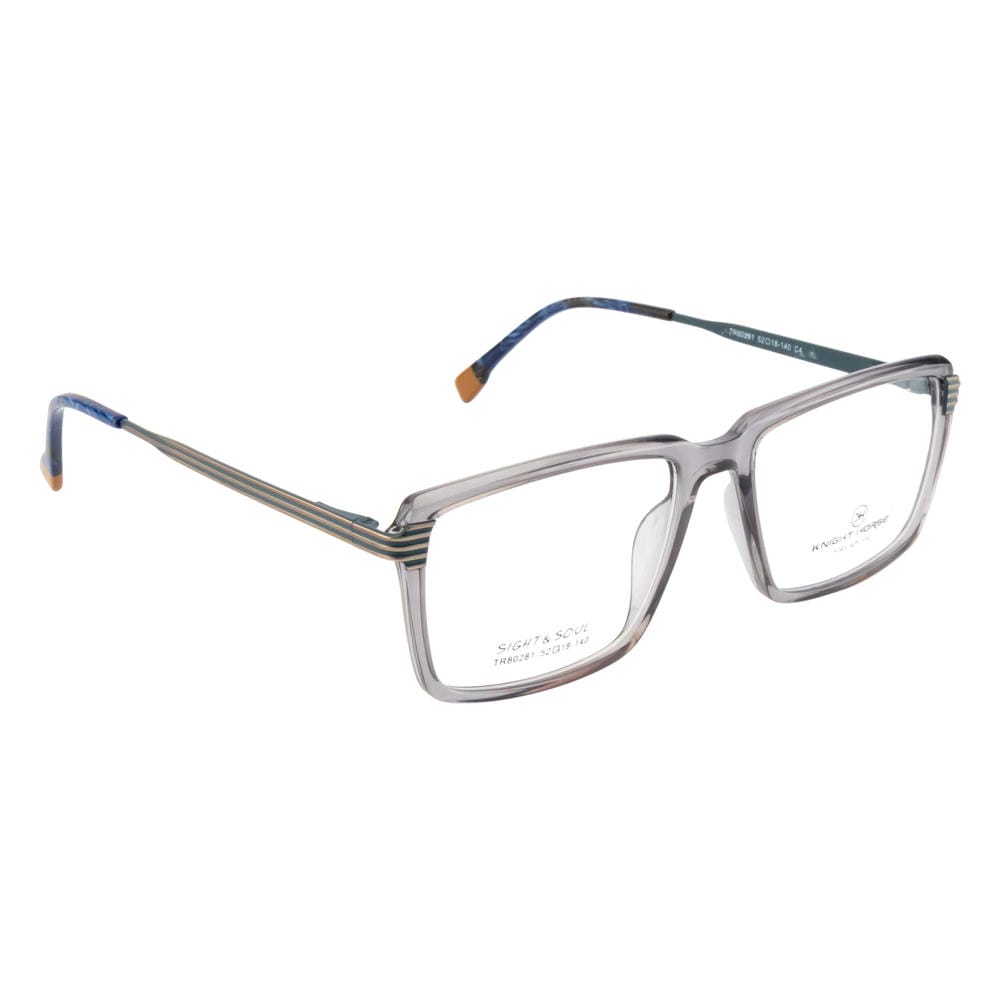 Premium Eyeglass Frame – Dual-Tone with Designer Sides