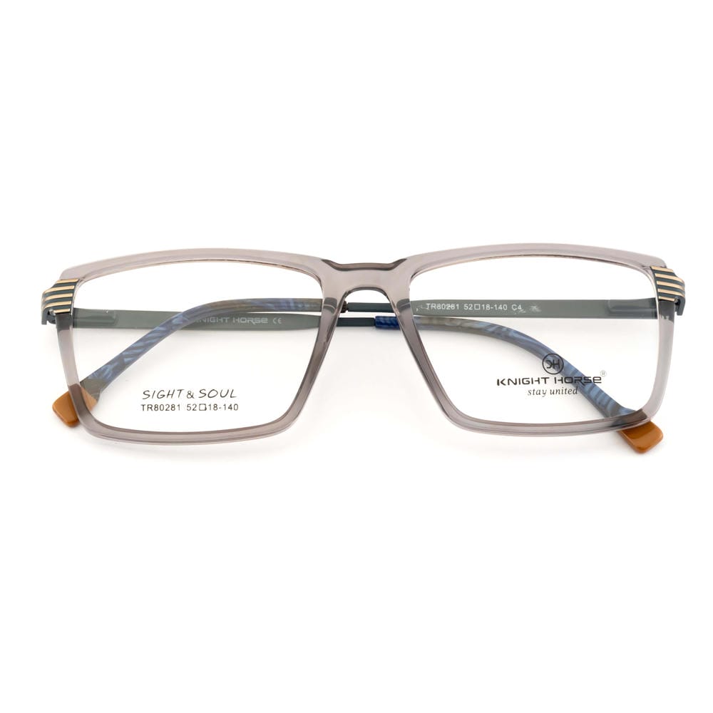Premium Eyeglass Frame – Dual-Tone with Designer Sides