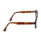 Bold Square Acetate Frame – Unisex Thick‑Side Full‑Rim, Dual‑Tone Finish