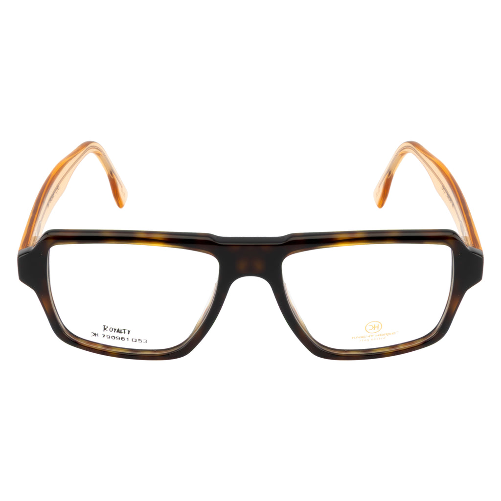 Stylish Eyewear – Square Unisex Frame & Dual-Tone Finish