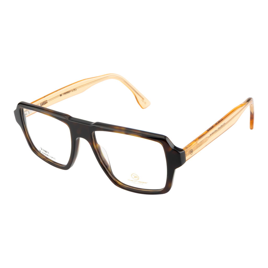 Stylish Eyewear – Square Unisex Frame & Dual-Tone Finish
