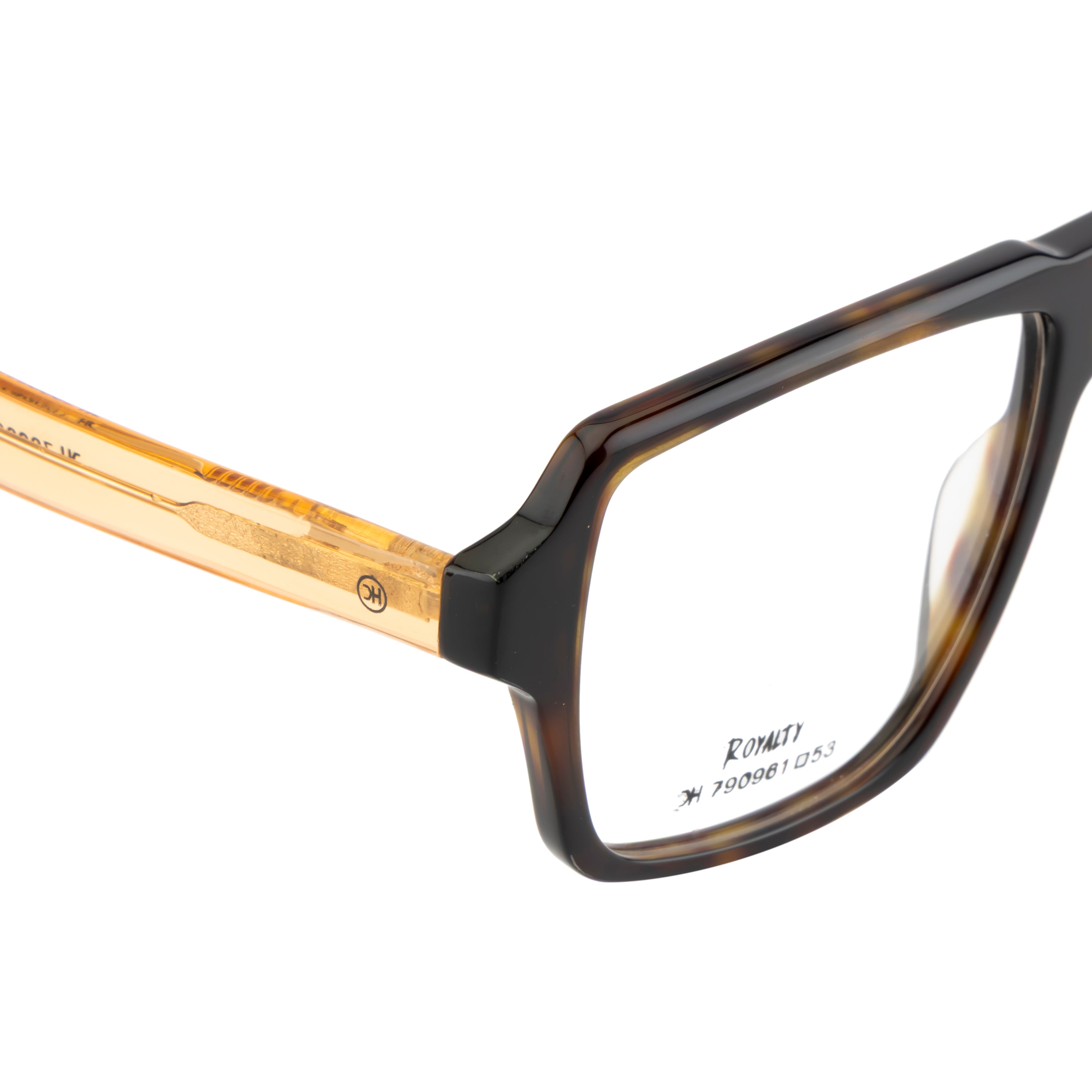 Stylish Eyewear – Square Unisex Frame & Dual-Tone Finish