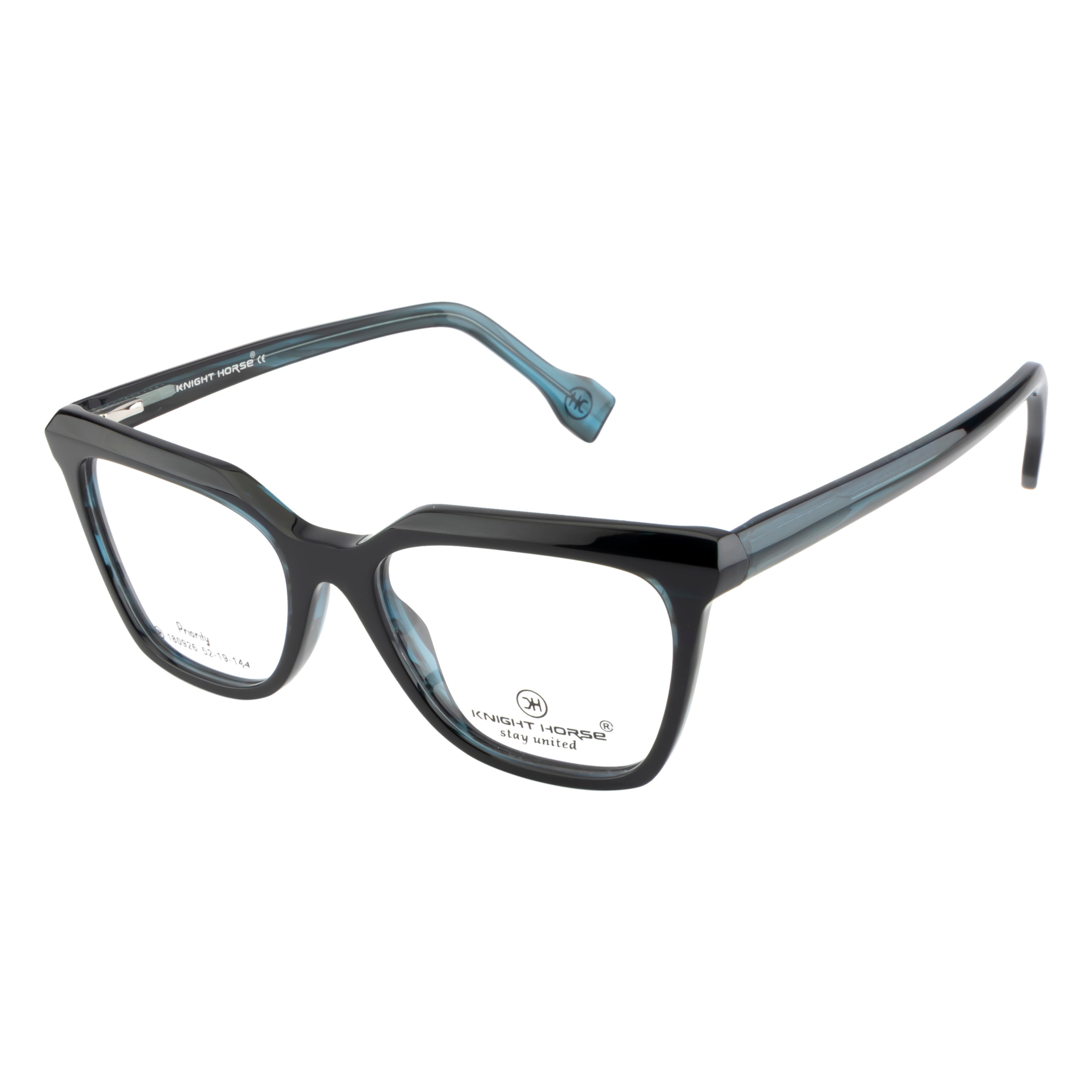 Fashion Eyewear – Women's Teal Cateye Frame