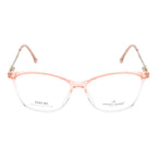Stylish Cat Eye Frame for Women – Gloss Pink & Transparent Look