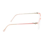 Stylish Cat Eye Frame for Women – Gloss Pink & Transparent Look