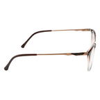 Stylish Cat Eye Frame for Women – Dual Tone Gloss Brown & Clear