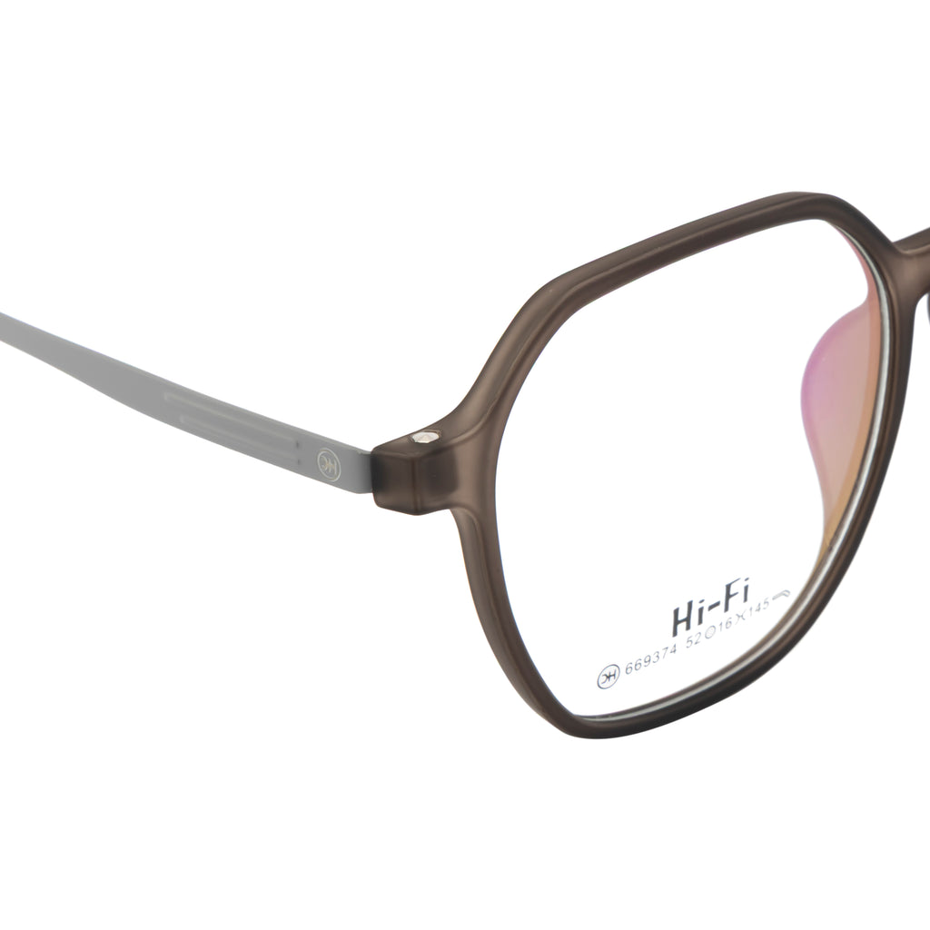 Knight Horse Classic Brown Unisex Eyewear Frame – Full Rim | Stylish & Lightweight