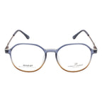 Classic Unisex Eyewear – Vibrant Blue & Orange Look