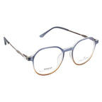 Classic Unisex Eyewear – Vibrant Blue & Orange Look