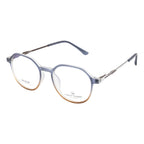 Classic Unisex Eyewear – Vibrant Blue & Orange Look