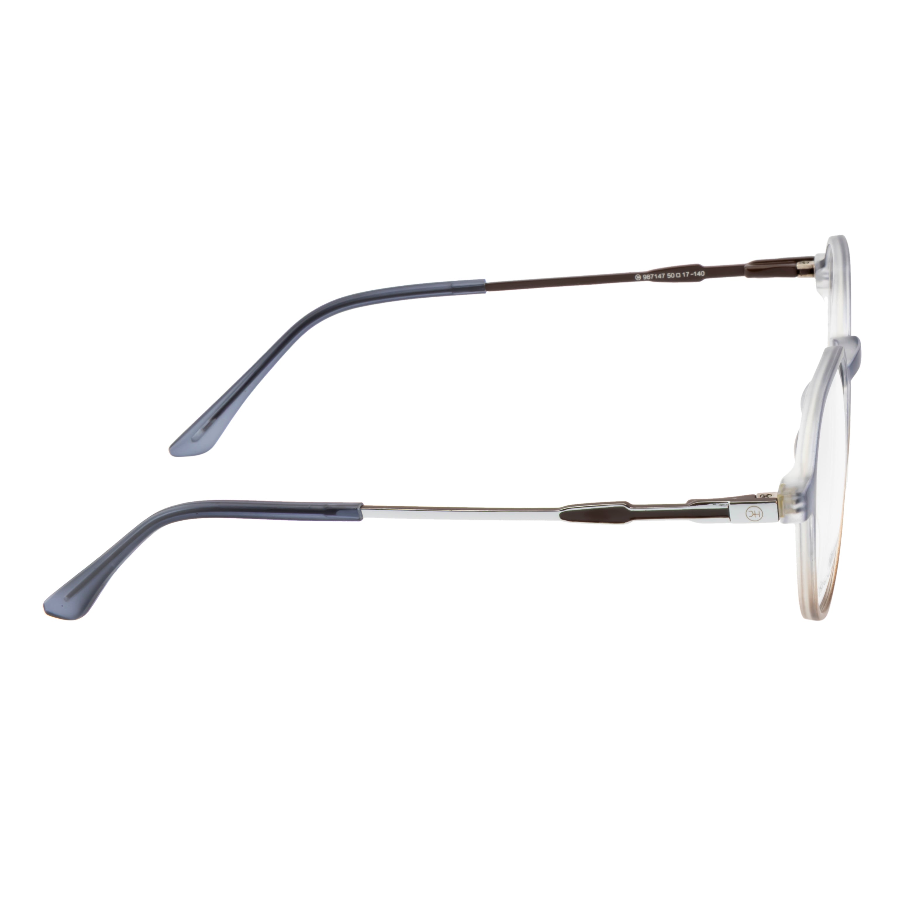 Classic Unisex Eyewear – Vibrant Blue & Orange Look