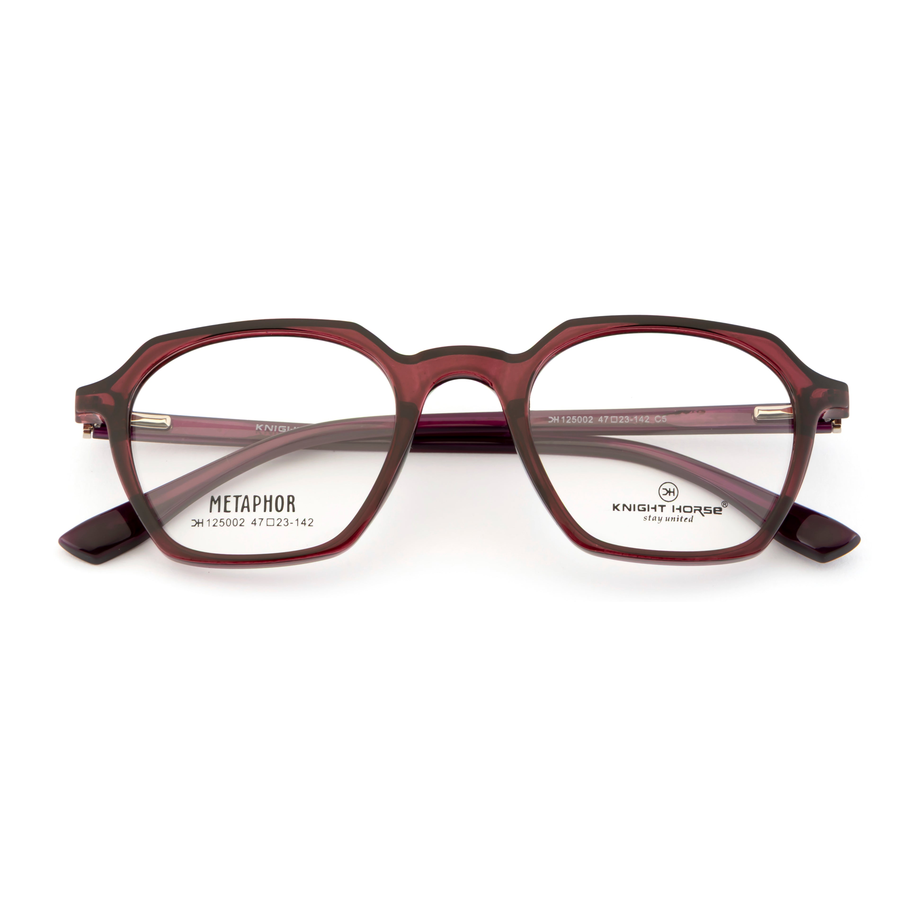 Signature Eyewear – Maroon Finish | Unisex