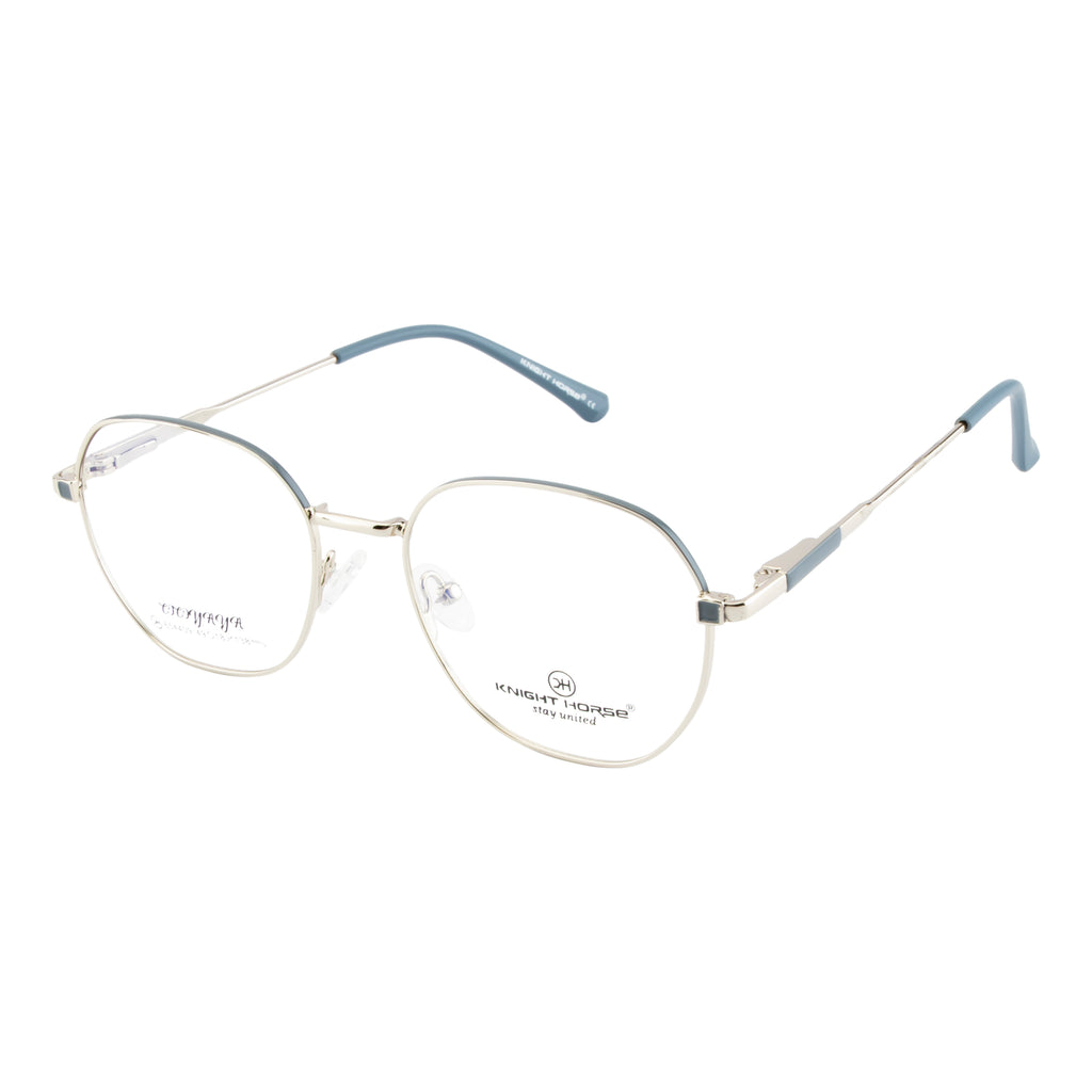 Sleek Silver-Grey Frame – Comfortable Fit with Spring Arms