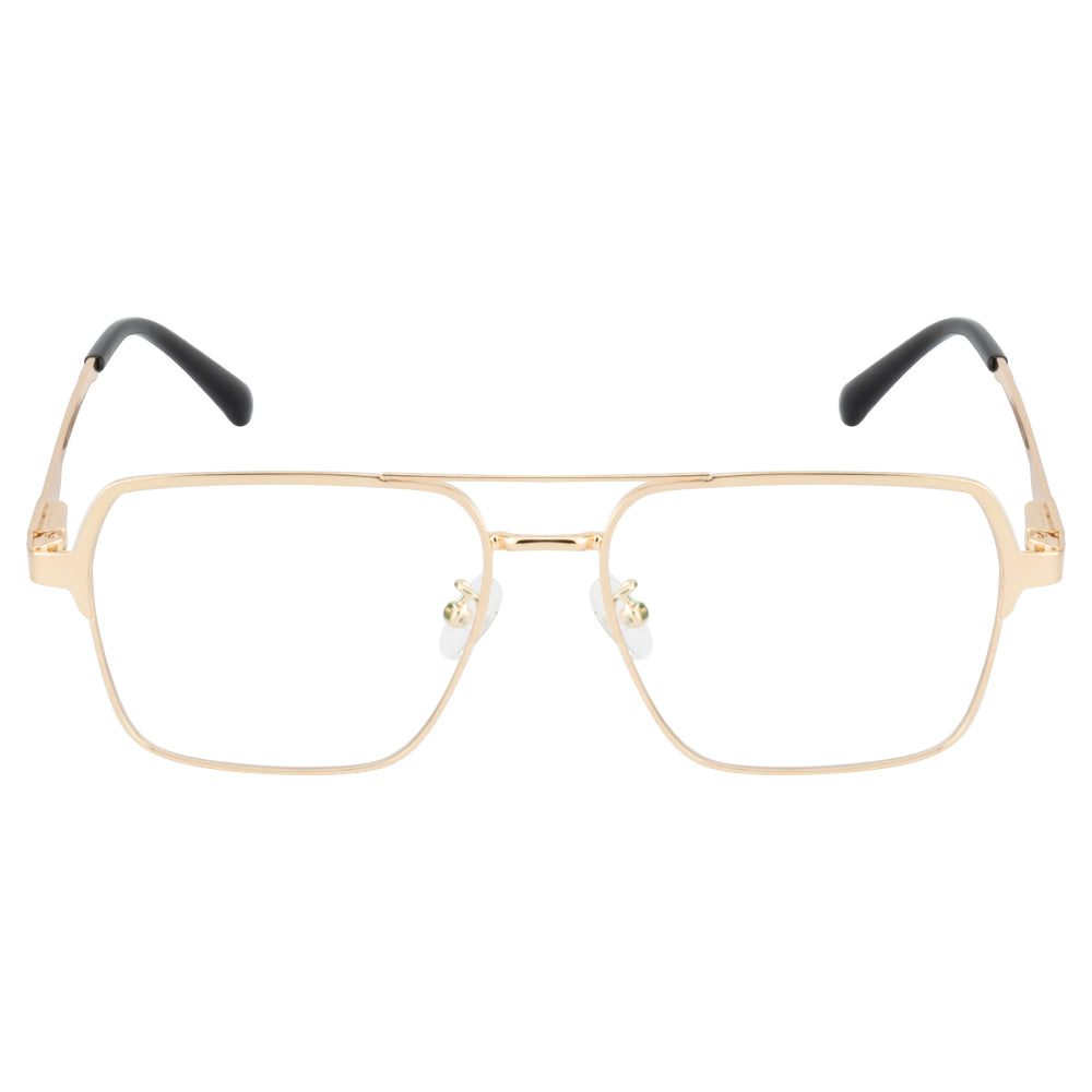All-in-One Eyewear Set – Gold Frame with 3 Color Clip Lenses