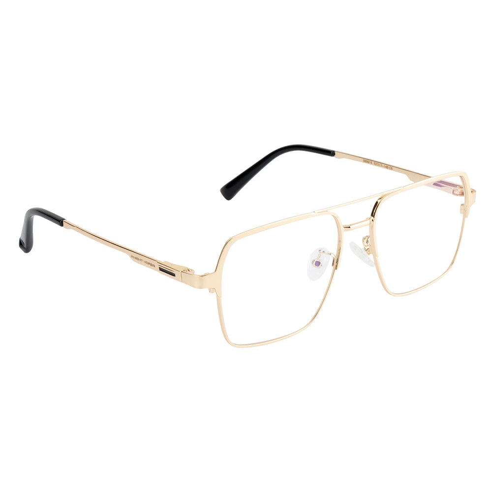 All-in-One Eyewear Set – Gold Frame with 3 Color Clip Lenses