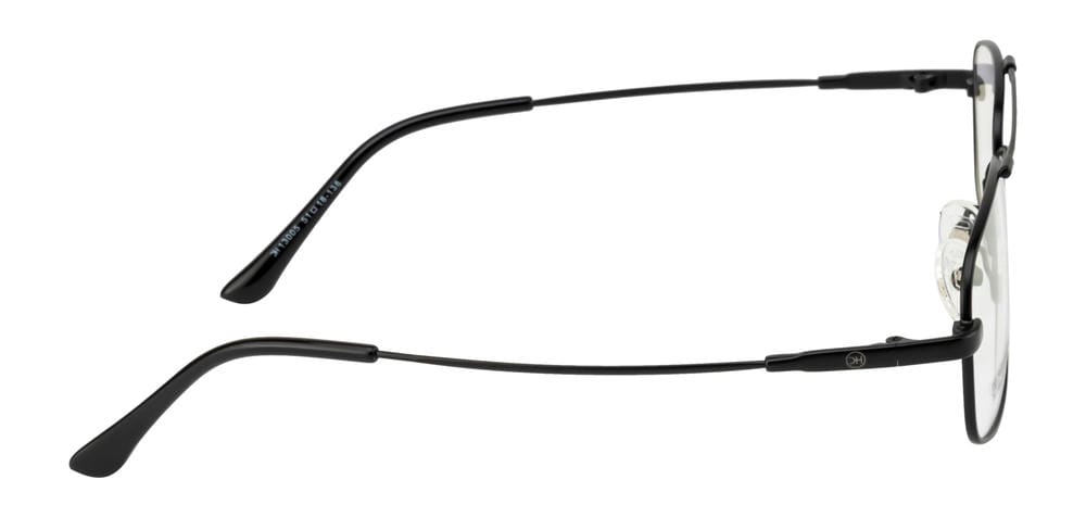 Knight Horse Classic Black Metal Frame with Double Bar Design