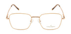 Knight Horse Metal Eyewear Frame - Gold & Beige