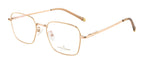 Knight Horse Metal Eyewear Frame - Gold & Beige