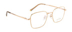 Knight Horse Metal Eyewear Frame - Gold & Beige