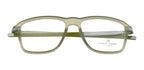 Pastel Green Sports Eyewear with Rectangular Frame and Spring Hinges
