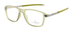 Pastel Green Sports Eyewear with Rectangular Frame and Spring Hinges