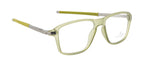 Pastel Green Sports Eyewear with Rectangular Frame and Spring Hinges