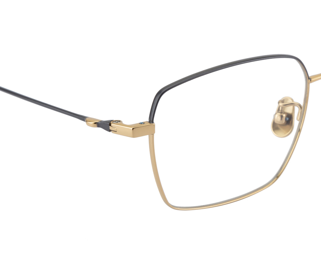 Titanium Eyewear Frames - Flexible | Lightweight |Grey & Gold