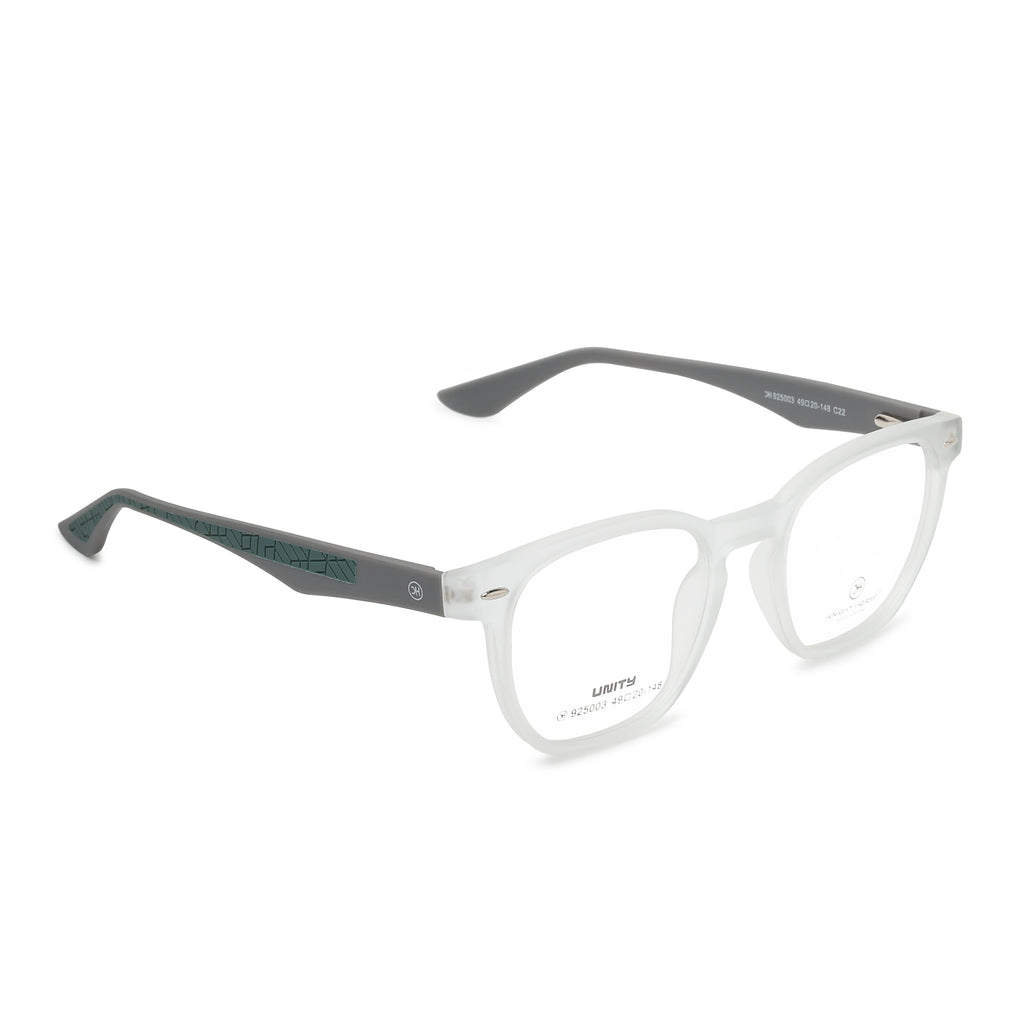 Knight Horse  Men & Women Optical frame | Round Light Grey