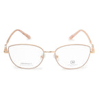 Ladies  Eyeglasses | Square Rose Gold Metal Frame | Fashion Optical Frame