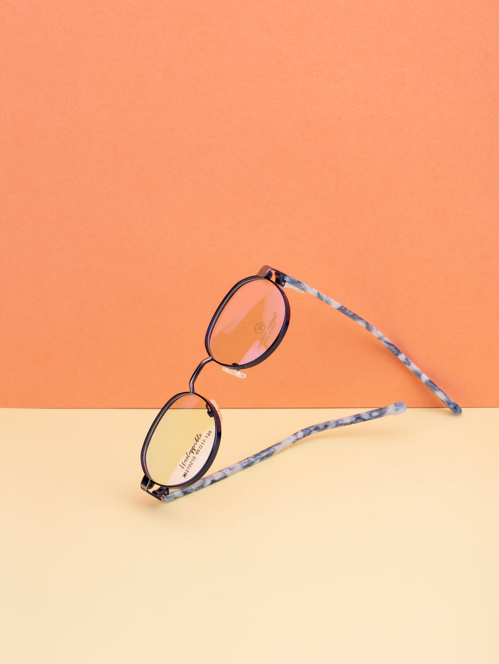 Premium Acetate And Metal Eyewear Frame With Spring