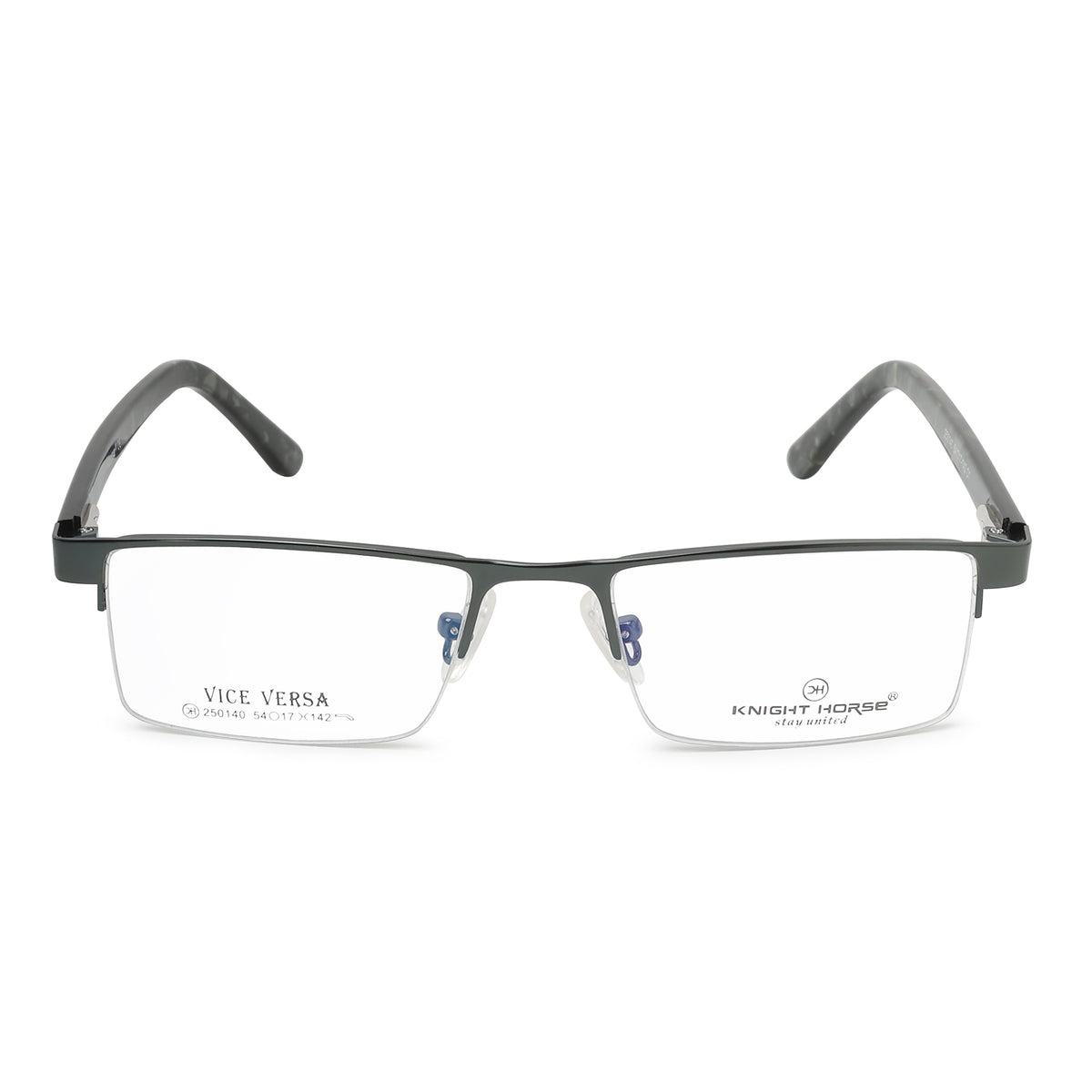 Men’s Supra Optical Frame | Half Rim Rectangular  Eyeglass