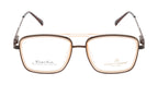Double-Bar Brown And Beige Metal Frame For A Modern And Elegant Look