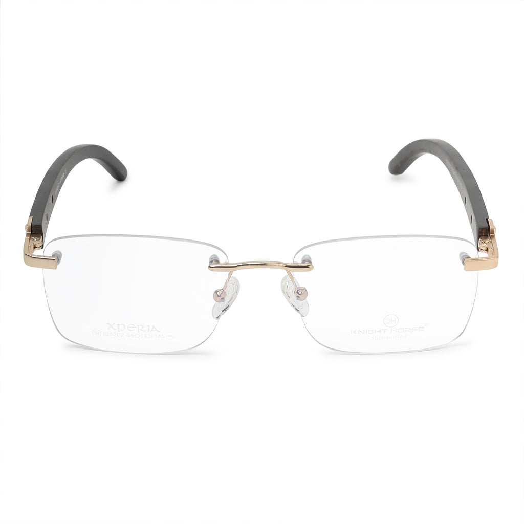 Men Stylish Rimless Glasses, Minimalist Frame