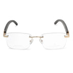 Men Stylish Rimless Glasses, Minimalist Frame