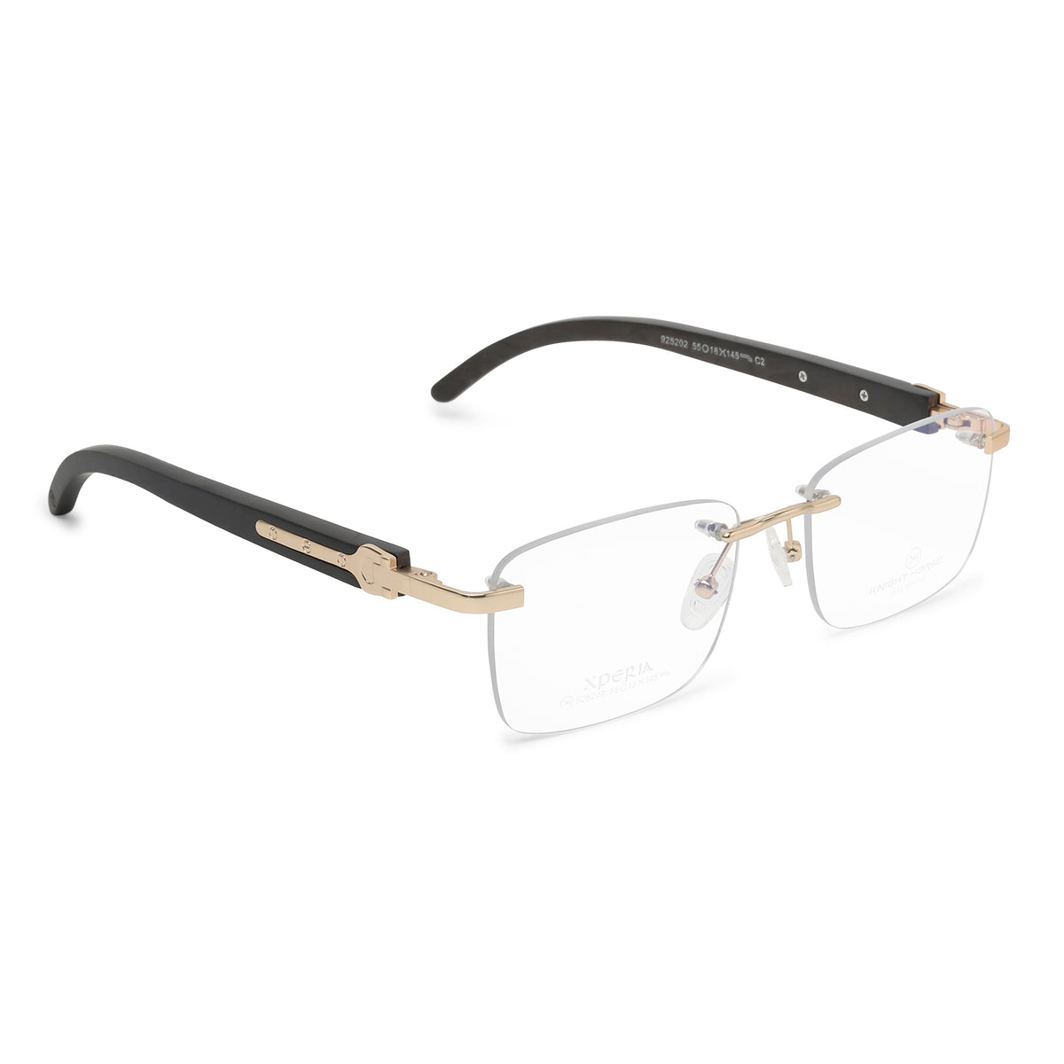 Men Stylish Rimless Glasses, Minimalist Frame