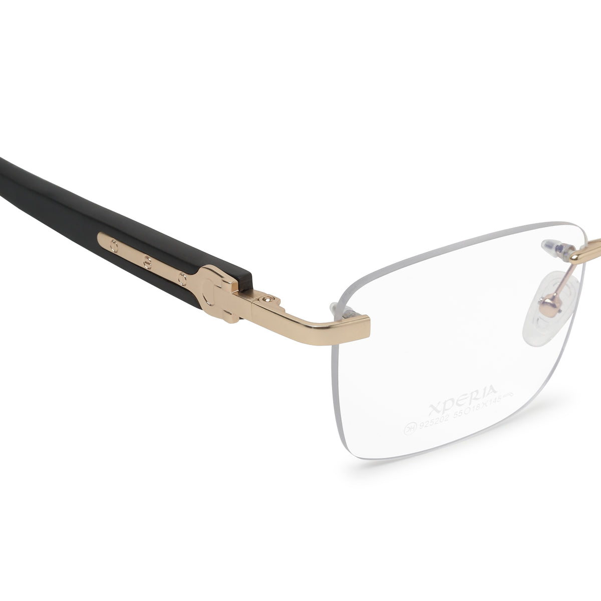 Men Stylish Rimless Glasses, Minimalist Frame