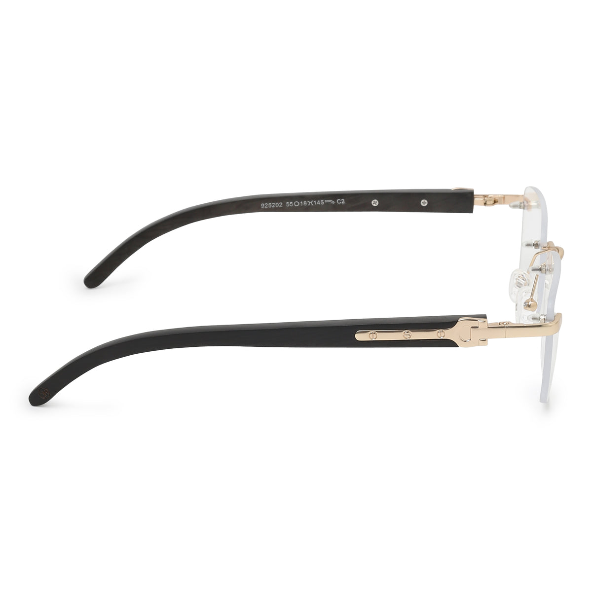 Men Stylish Rimless Glasses, Minimalist Frame