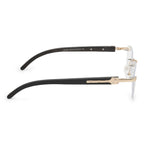 Men Stylish Rimless Glasses, Minimalist Frame