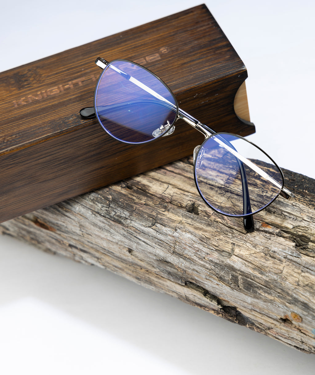 Metal Eyewear Frame With Spring